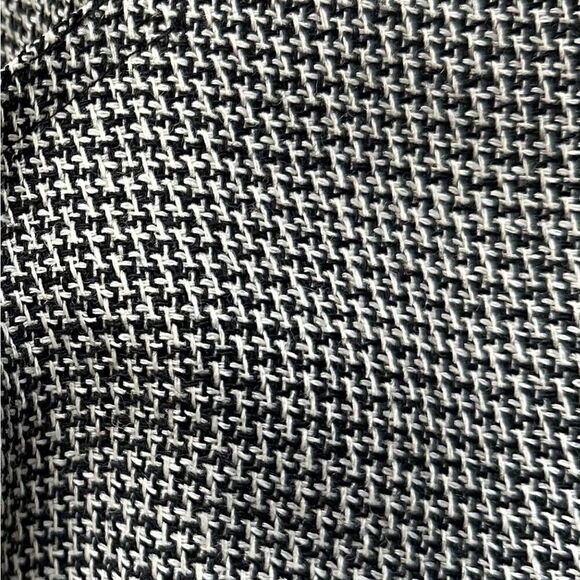 Vintage Gianfranco Ferre Wool Blend Black and White Skirt with Sash Belt - Picture 16 of 16